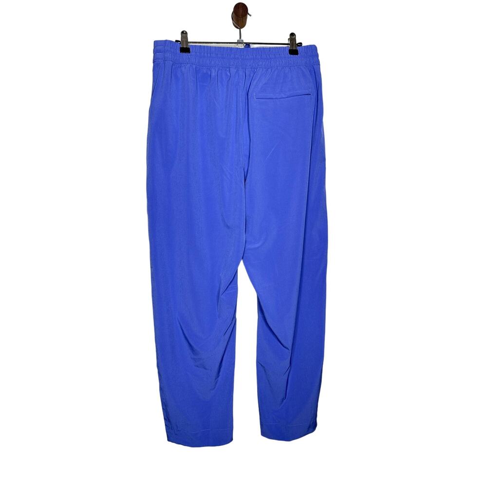 Athleta Arrival Straight Leg Ankle Pants Adonis Purple Blue #586940 10 Tall NWOT - Picture 8 of 13
